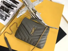 サンローランバッグ SaintLaurent2022新しいワークチェーンサッチェル