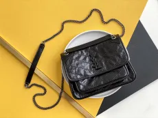 サンローランバッグ SaintLaurent2022新しいワークチェーンサッチェル