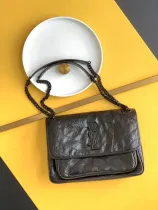サンローランバッグ SaintLaurent2022新しいワークチェーンサッチェル