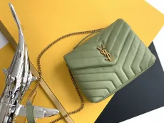 サンローランバッグ SaintLaurent2022新しいワークチェーンサッチェル