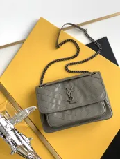 サンローランバッグ SaintLaurent2022新しいワークチェーンサッチェル