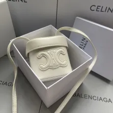 セリーヌバッグ CELINE2022新作トリオンフボックスショルダーバッグ
