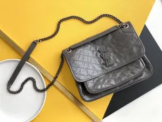 サンローランバッグ SaintLaurent2022新しいワークチェーンサッチェル