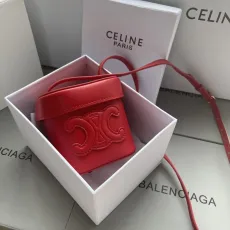 セリーヌバッグ CELINE2022新作トリオンフボックスショルダーバッグ