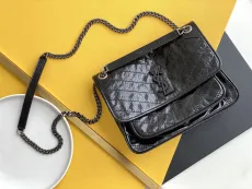 サンローランバッグ SaintLaurent2022新しいワークチェーンサッチェル