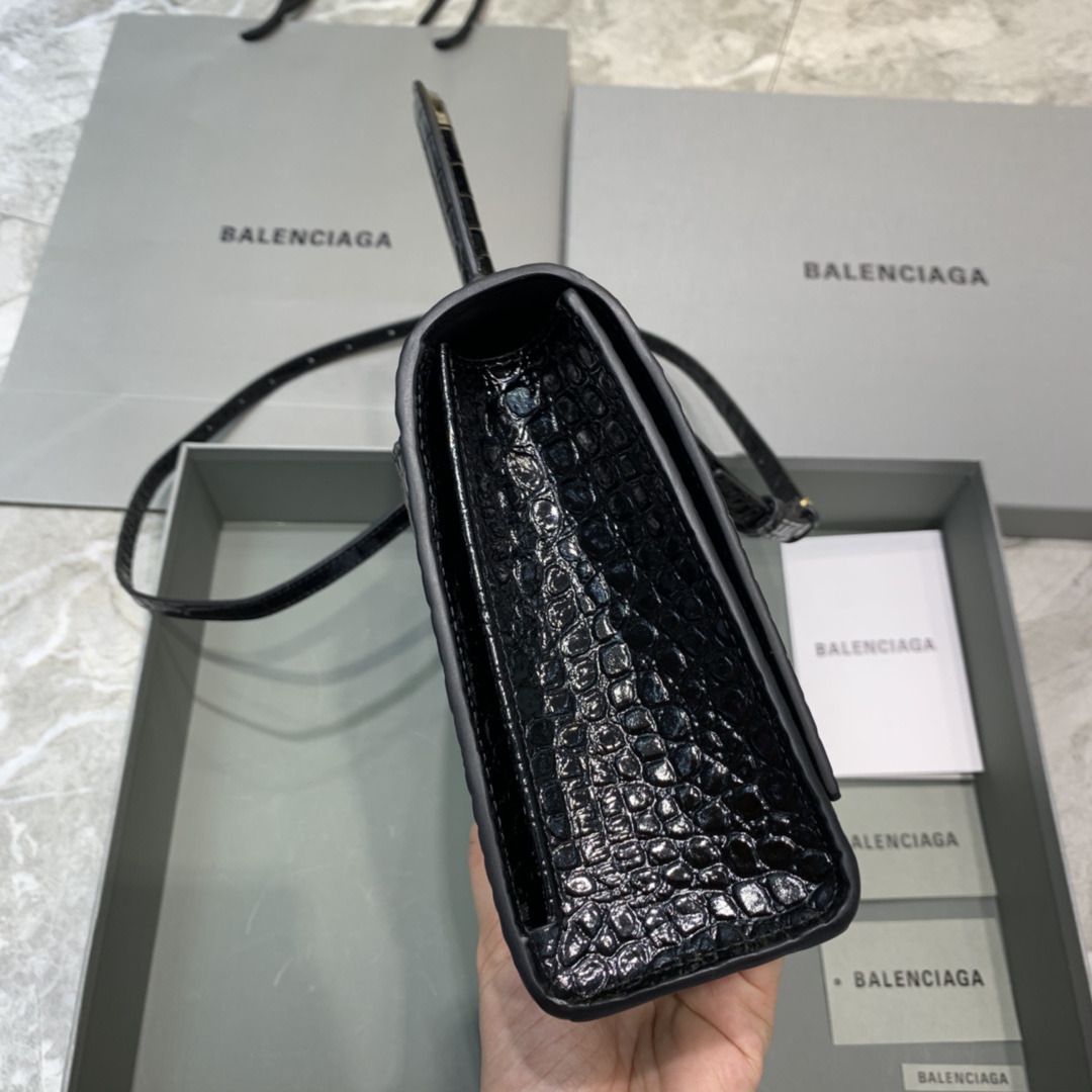 バレンシアガバッグ BALENCIAGA2022新作 Hourglassハンドバッグ