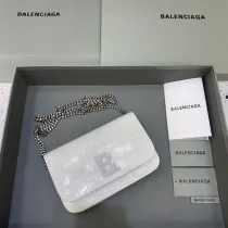 バレンシアガバッグ BALENCIAGA2022ニューチェーンメッセンジャーバッグ