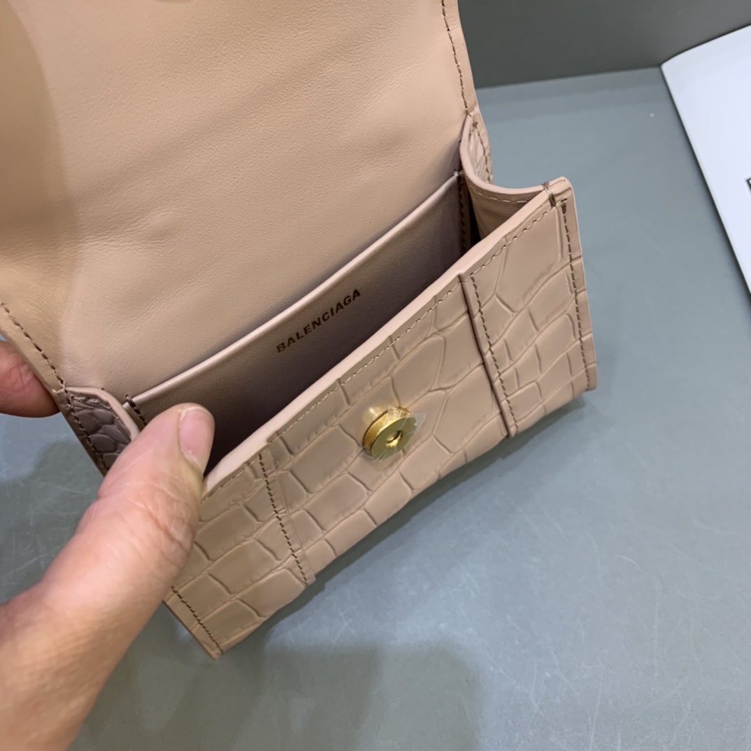 バレンシアガバッグ BALENCIAGA2022新しいミニ Hourglassハンドバッグ