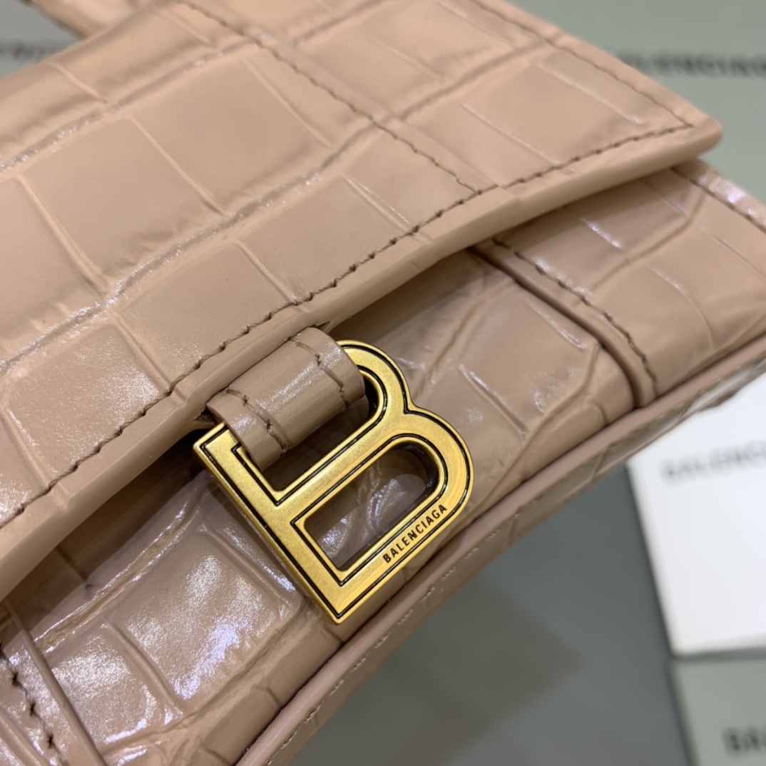 バレンシアガバッグ BALENCIAGA2022新しいミニ Hourglassハンドバッグ