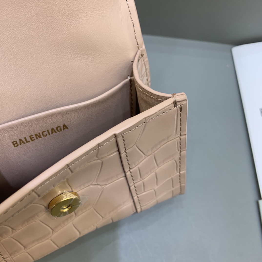 バレンシアガバッグ BALENCIAGA2022新しいミニ Hourglassハンドバッグ