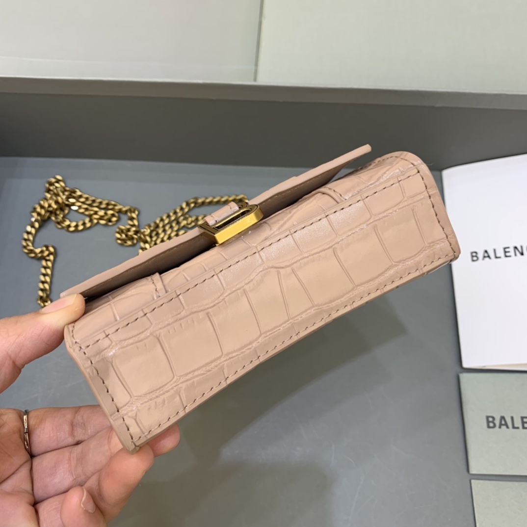 バレンシアガバッグ BALENCIAGA2022新しいミニ Hourglassハンドバッグ
