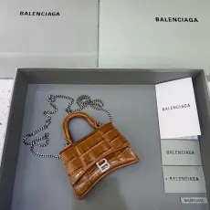 バレンシアガバッグ BALENCIAGA2022新しいミニ Hourglassハンドバッグ