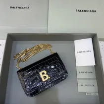 バレンシアガバッグ BALENCIAGA2022ニューチェーンメッセンジャーバッグ