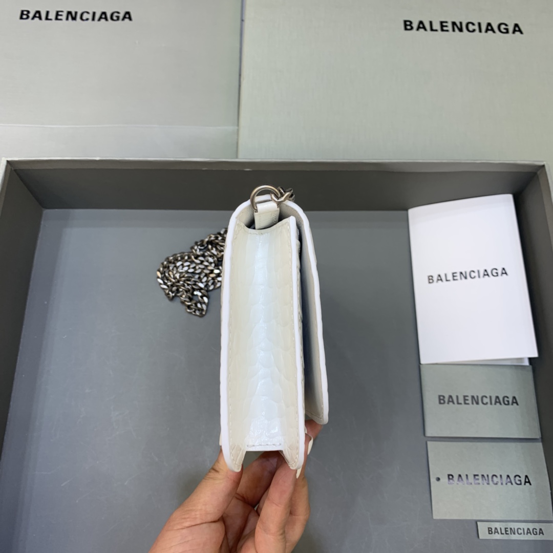 バレンシアガバッグ BALENCIAGA2022ニューチェーンメッセンジャーバッグ