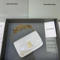 バレンシアガバッグ BALENCIAGA2022ニューチェーンメッセンジャーバッグ