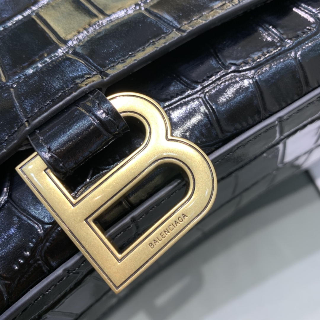 バレンシアガバッグ BALENCIAGA2022新作 Hourglassハンドバッグ