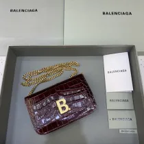 バレンシアガバッグ BALENCIAGA2022ニューチェーンメッセンジャーバッグ