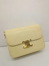 セリーヌバッグ CELINE2022新作トリオンフボックスメッセンジャーバッグ