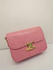 セリーヌバッグ CELINE2022新作トリオンフボックスメッセンジャーバッグ