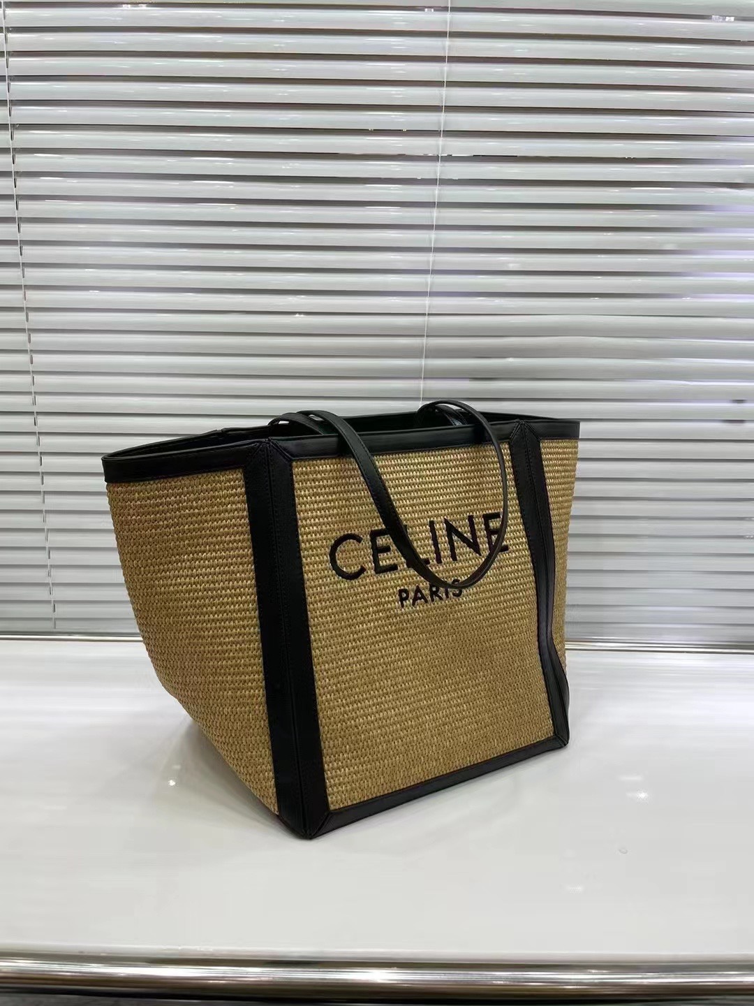 セリーヌバッグ CELINE2022新しいストローショッピングバッグ