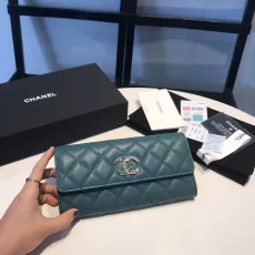 シャネル財布 CHANEL2022の新しい2つ折りロングウォレット