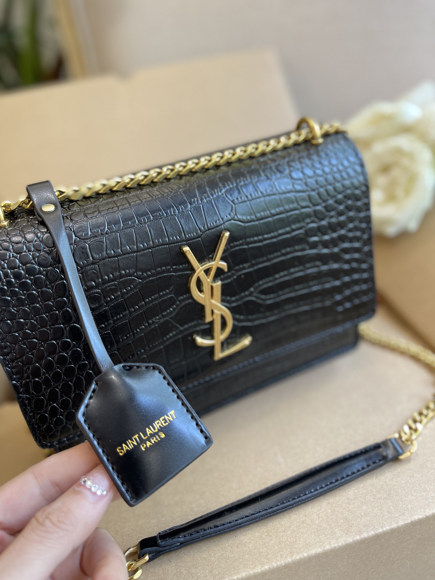 サンローランバッグ Saint Laurent2022新作サンセットチェーンサッチェル