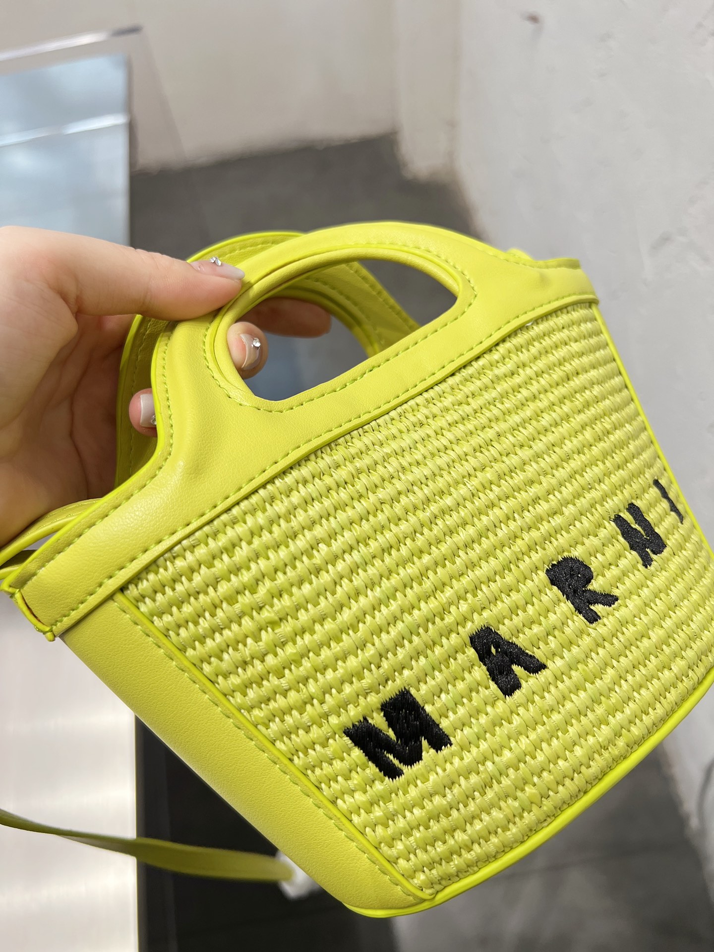 マルニバッグ Marni2022新しいワークバスケット