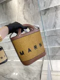 マルニバッグ  Marni2022新しいバケットストローバッグ