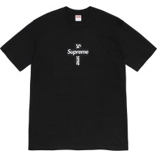 シュプリーム服 Supreme2022新しいクロスボックスロゴTシャツクロスロゴ半袖Tシャツ