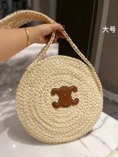 セリーヌバッグ CELINE2022夏の新しいストローケーキバッグ