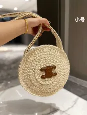 セリーヌバッグ CELINE2022夏の新しいストローケーキバッグ