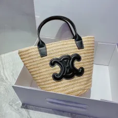 セリーヌバッグ CELINE2022サマーニューストローバッグ
