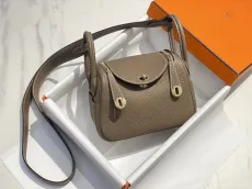 エルメスバッグ HERMES2022新作Mini Lindyメッセンジャーバッグ
