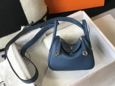 エルメスバッグ HERMES2022新作Mini Lindyメッセンジャーバッグ