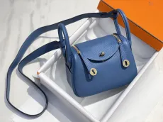 エルメスバッグ HERMES2022新作Mini Lindyメッセンジャーバッグ