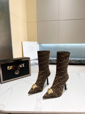 フェンディ靴 Versace＆Fendi2022新作ショートブーツ