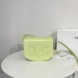 セリーヌバッグ CELINE2022春夏FOLCOサドルバッグ
