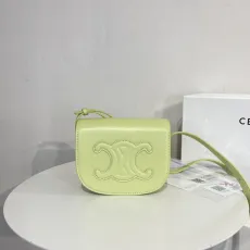 セリーヌバッグ CELINE2022春夏FOLCOサドルバッグ