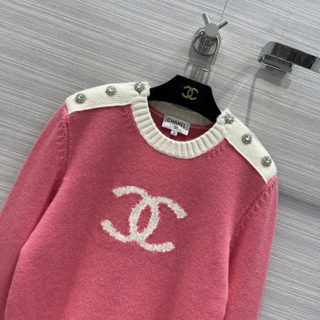 試着のみ CHANEL シャネル 2022aw カシミヤセーター - ニット/セーター