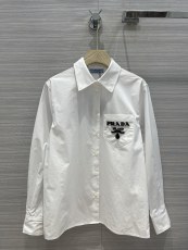 プラダ服 PRADA2022早春の新しい白いシャツ