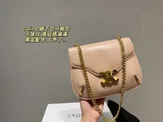 セリーヌバッグ CELINE2022新作BESACETRIOMPHEサドルバッグ