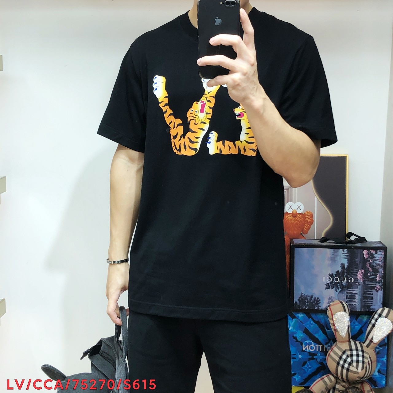 匿名配送！◇Louis Vuitton◇ルイヴィトン ロゴTシャツ 4LTシャツ