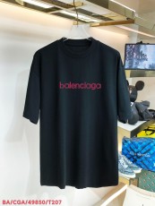 バレンシアガ服 BALENCIAGA2022新しいタオル刺繍半袖Tシャツ
