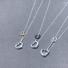 ティファニーネックレス Tiffany＆Co2022新しいダブルハート光沢ネックレス