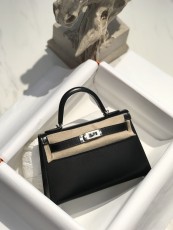 エルメスバッグ HERMES2022新作ミニケリーボックスハンドバッグ