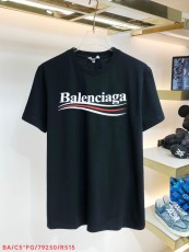 バレンシアガ服 BALENCIAGA2022ニューコーラプリントTカップルウェーブ半袖Tシャツ