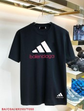 バレンシアガ服 BALENCIAGA X Adidas 2022年春夏 Tシャツ 新品