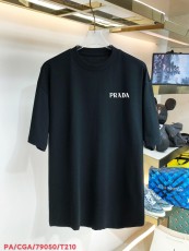 プラダ服 PRADA2022 新作 メンズ ラウンドネック ショートスリーブ Tシャツ