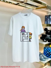 フェンディ服 FENDI2022夏新作FFベアドール半袖Tシャツ
