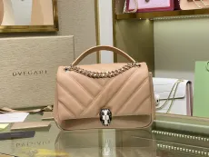 ブルガリバッグ BVLGARI 2022新作 セルペンティ カボション ハンドバッグ 287993